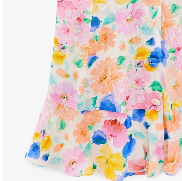 Printed Mini Dress Zara - Picture 10 of 12